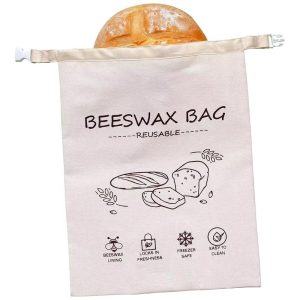 Săculeț din bumbac cerat pentru pâine